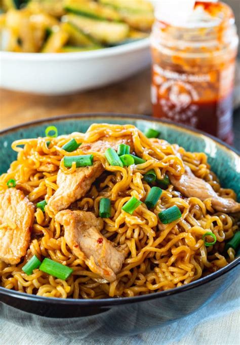 ground pork ramen noodle recipes.